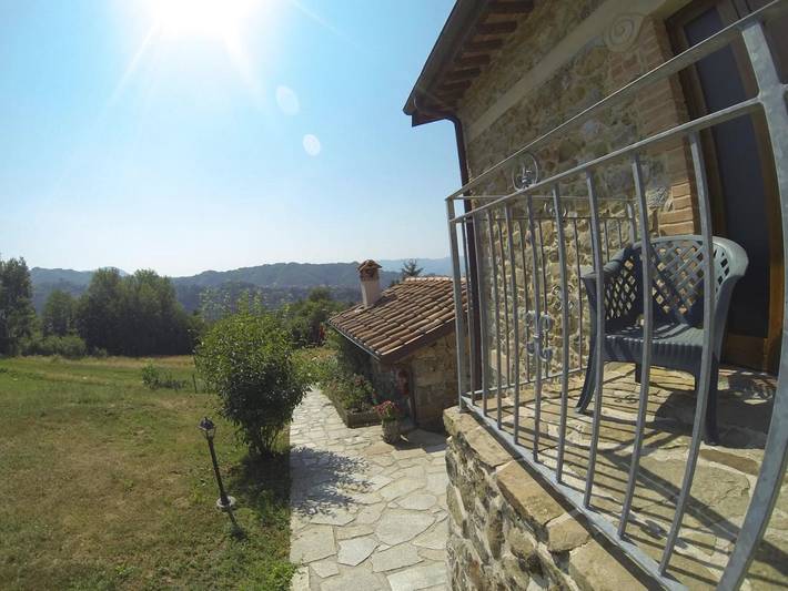 Maison de campagne pour 3 personnes, avec Jardin et Piscine à Barga - 3