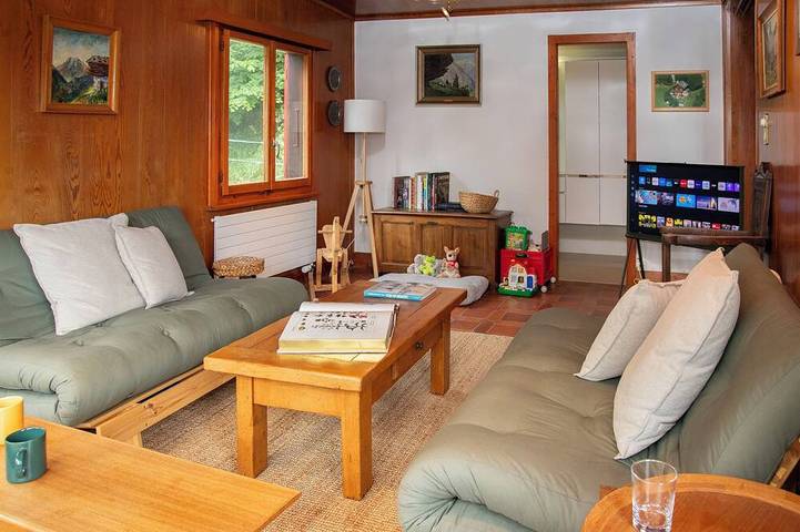 Chalet für 8 Personen, mit Garten in Leytron