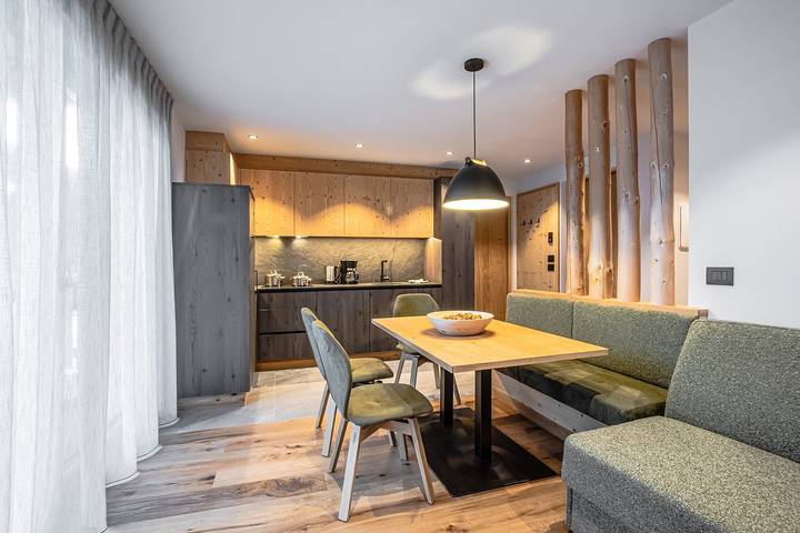 Ganze Wohnung, Ferienwohnung "Biohof Ruances Bosch" mit Bergblick, privater Terrasse und WLAN in Costadedoi, Abtei
