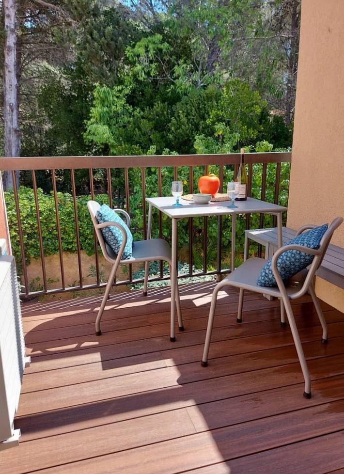 Studio pour 2 personnes, avec terrasse