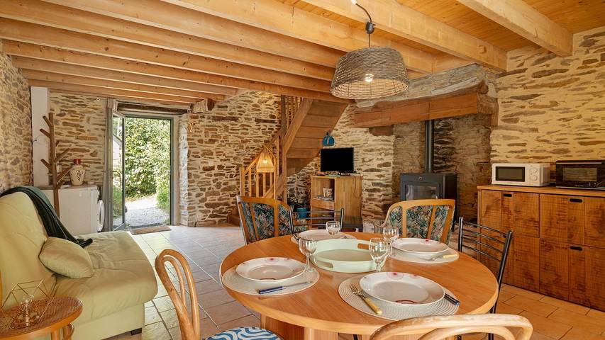 Maison de vacances « Gîte Champêtre » avec jardin privé et Wi-Fi in Tréal, Région de Vannes