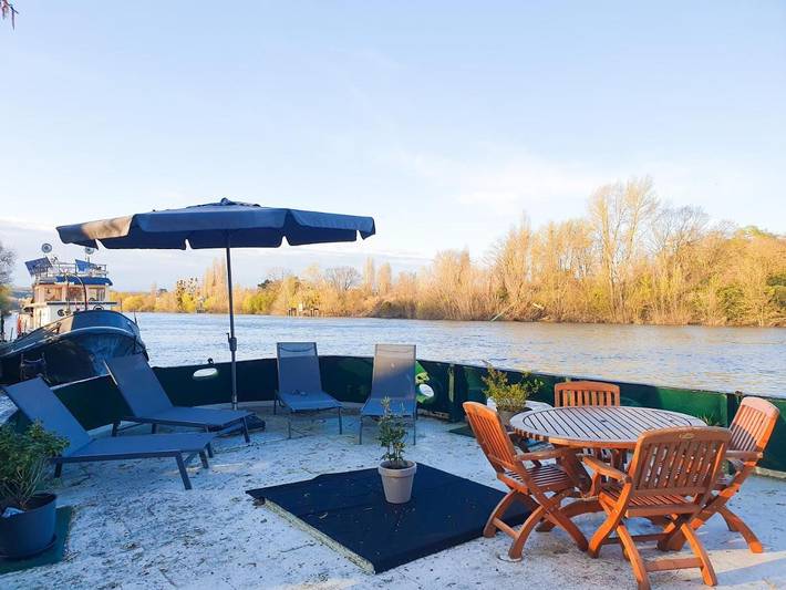 Bateau pour 4 personnes, avec vue et terrasse à Le Port-Marly - 4