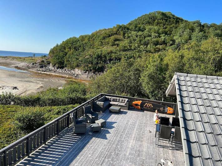 Ferienhaus für 7 Personen, mit Ausblick und Garten sowie Balkon - 1
