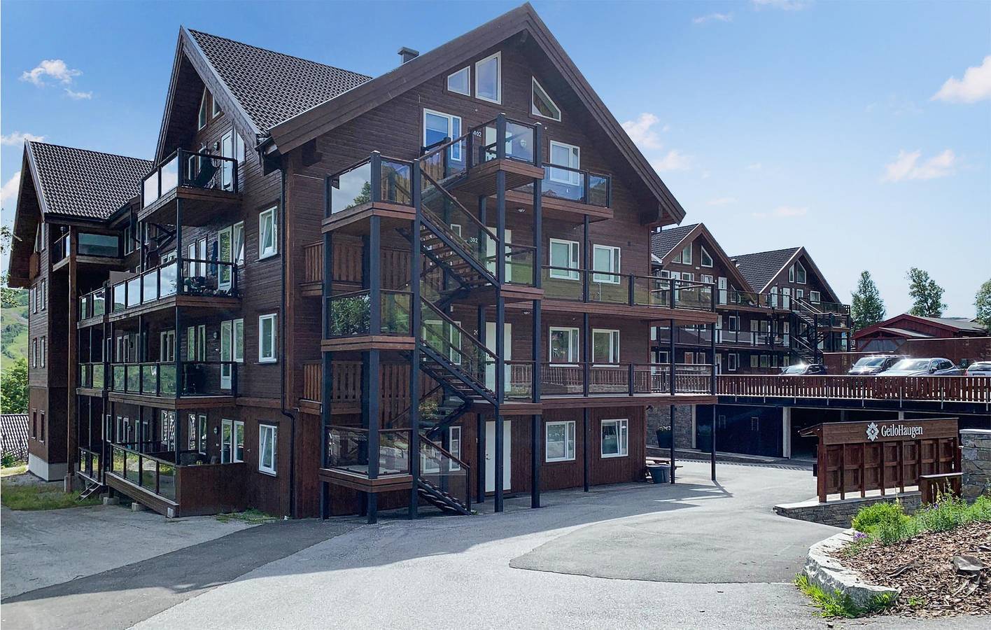 Ganze Ferienwohnung, Ferienwohnung für 4 Personen mit Terrasse in Geilo, Hol