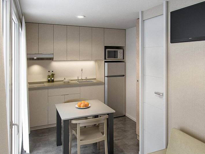 Camping Bellsol - Mobilhome 2 personas - 1 dormitorio in Pineda de Mar, Maresme