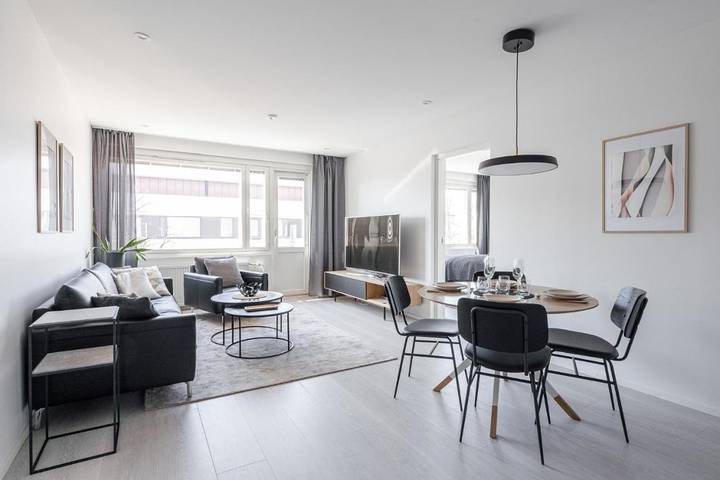 Gîte pour 6 personnes, avec balcon et vue dans Tampere