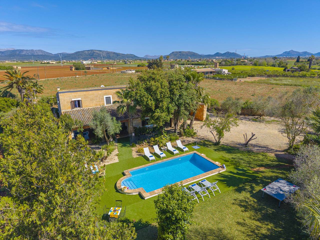 Villa Son Pou in Sa Pobla, Mallorca Norden