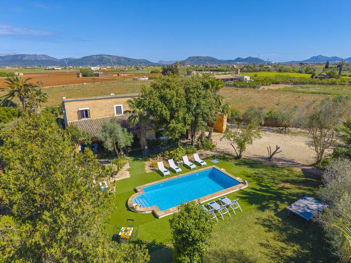 Villa Son Pou in Sa Pobla, Mallorca Norden