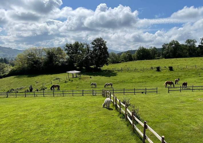 Location de vacances pour 6 personnes, avec jardin et vue à Ozolles - 4