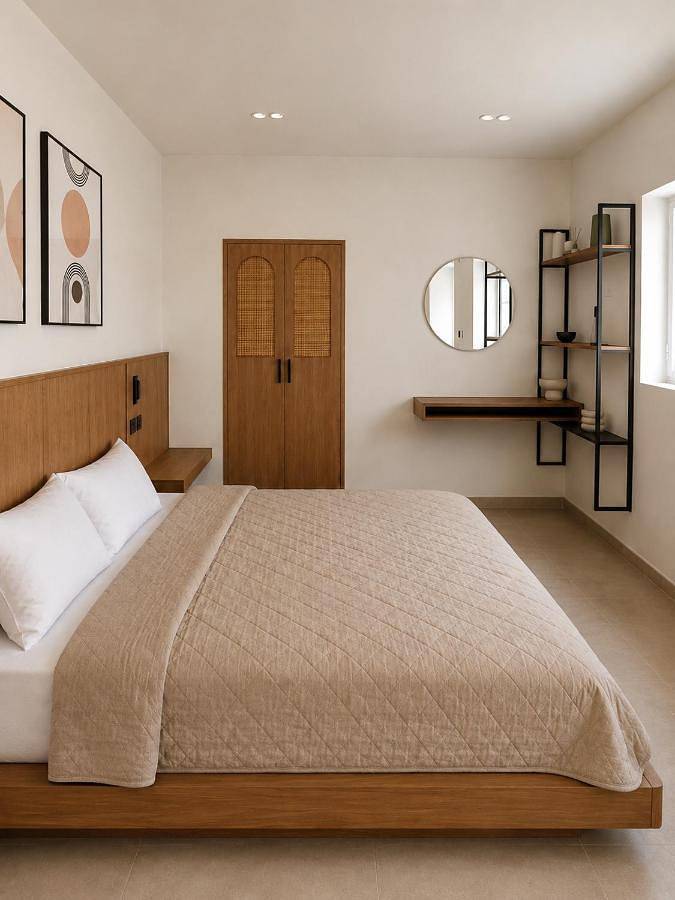 Maison d’hôte pour 3 personnes, avec Terrasse ainsi que Jardin et Vue