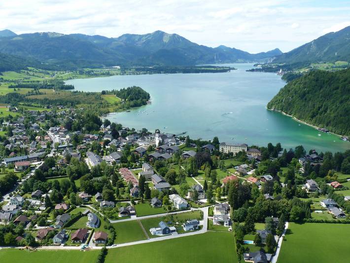 Ganze Ferienwohnung, Appartementhaus Grill - Studio mit Terrasse in Strobl, Bezirk Salzburg-Umgebung