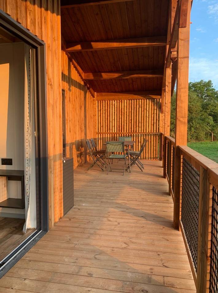Chalet pour 4 personnes, avec terrasse dans Indre - 2