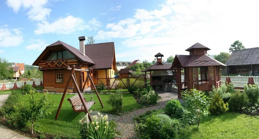 Maison de vacances pour 10 personnes, avec piscine et jardin ainsi que sauna et vue, animaux acceptés - 1