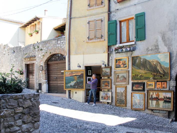 Appartamento intero, Wohnung in Malcesine mit Privatstrand in Malcesine, Prealpi Gardesane