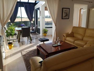 Chambre d’hôte pour 2 personnes, avec jardin dans Mont-Cauvaire