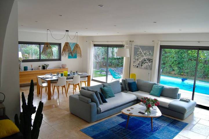 Villa pour 6 personnes, avec jardin et balcon à Bandol