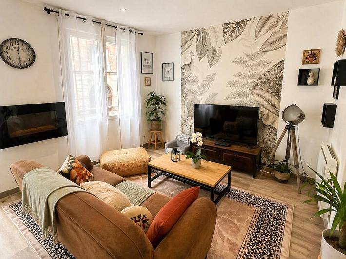 Appartement de vacances pour 8 personnes, avec terrasse