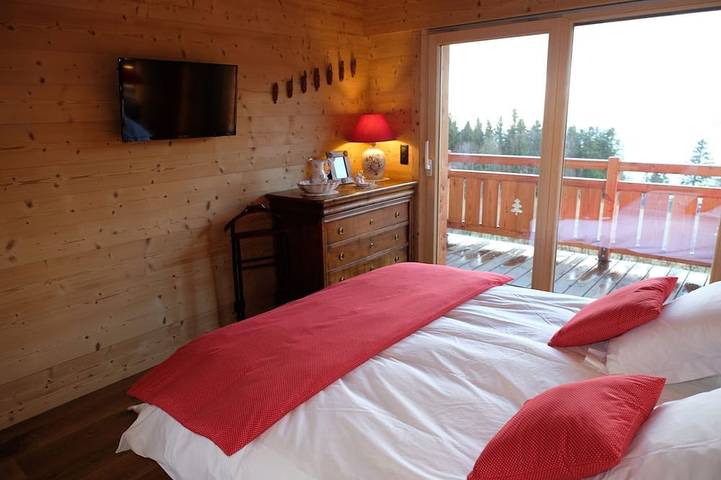 Chalet pour 10 personnes, avec sauna et jardin à Thollon-les-Mémises - 4