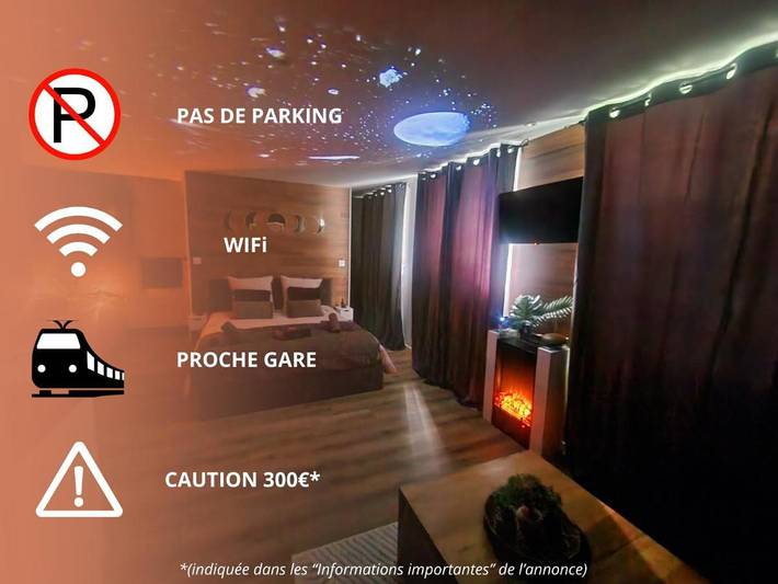 Vakantiewoning voor 2 personen, met whirlpool in Caen