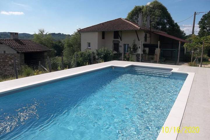 Location de vacances pour 4 personnes, avec Terrasse et Jardin à Linac
