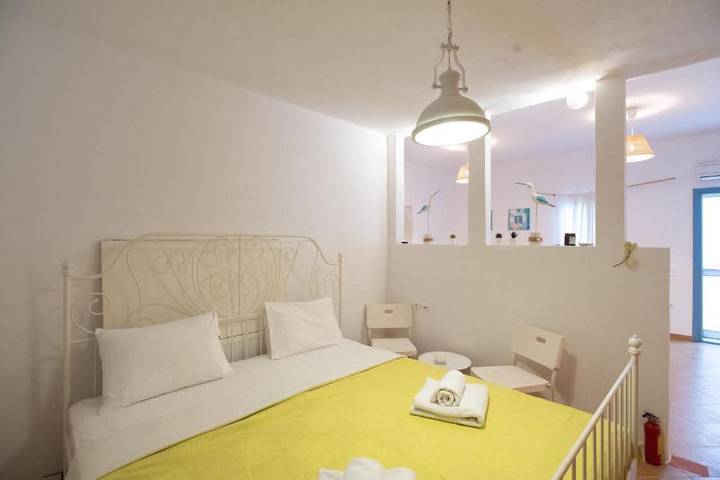 Ganze Wohnung, Ferienwohnung für 7 Personen mit Garten in Ano Mera, Mykonos