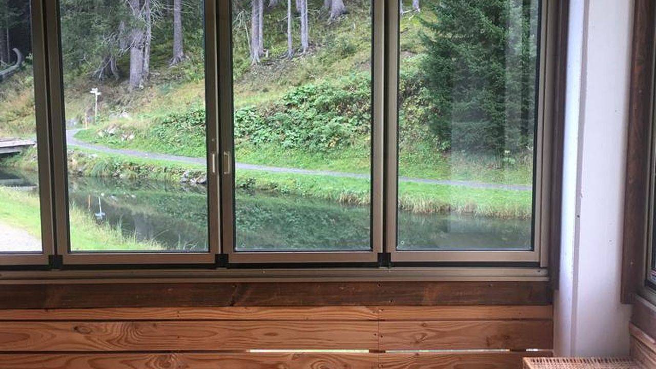 Geheel vakantieappartement, Vakantieappartement voor 6 personen met balkon in Warth, Bregenzerwoud