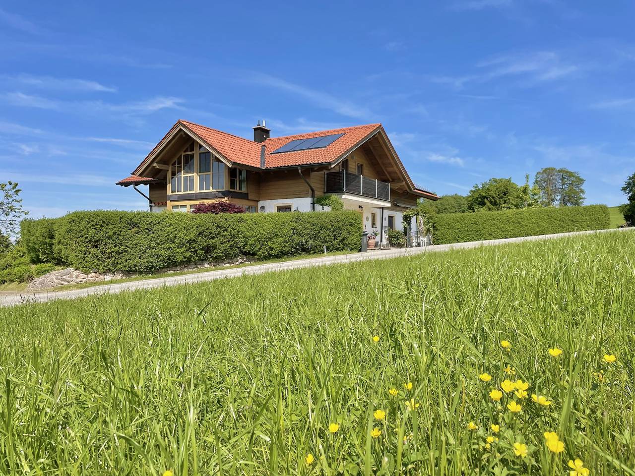 Ganze Ferienwohnung, Ferienwohnung bei uns dahoam - Ferienwohnung bis 4 Personen, Balkon, 80 qm in Wonneberg, Rupertiwinkel