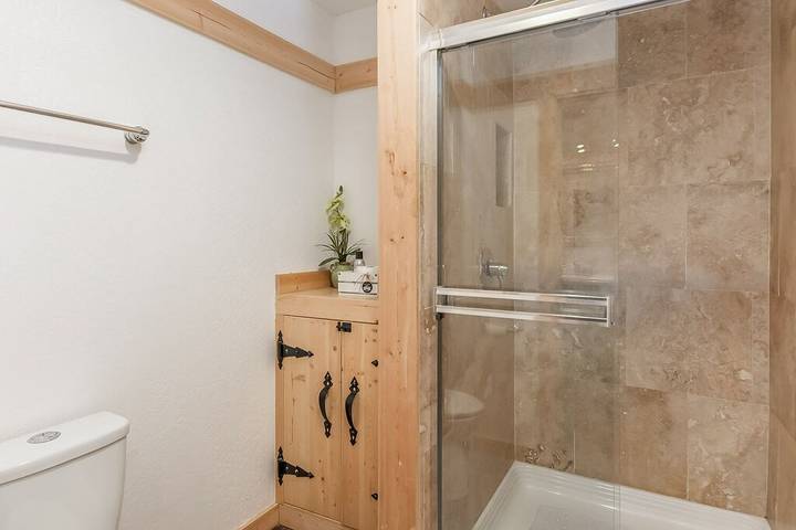 Blockhütte für 10 Personen, mit Balkon in Arnold