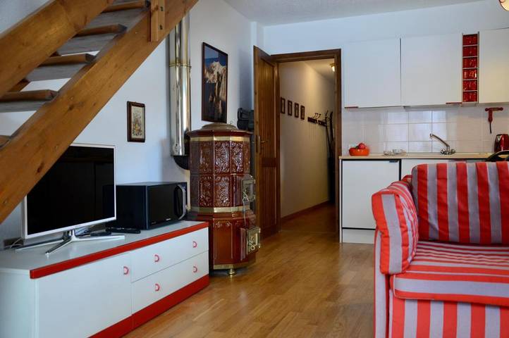 Gîte pour 6 personnes, avec Balcon et Vue dans Borgata Sestriere