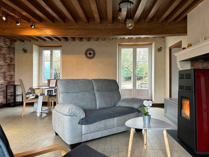 Location de vacances pour 2 personnes, avec Terrasse ainsi que Jardin et Vue à Saint-Germain-des-Champs - 4