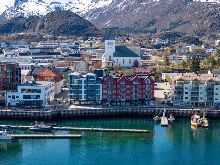 Ferienwohnung für 6 Personen, mit Ausblick und Terrasse in Vågan - 2