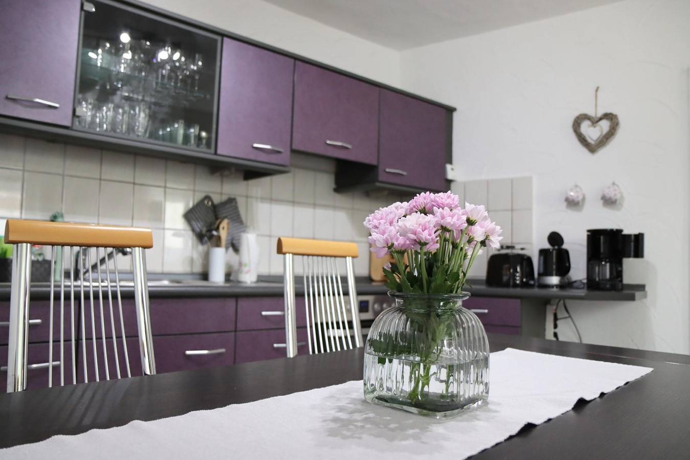 Ferienhaus, Dusche und Bad, Wc, 2 Schlafräume in Neustadt an der Weinstraße, Pfälzer Rheinebene