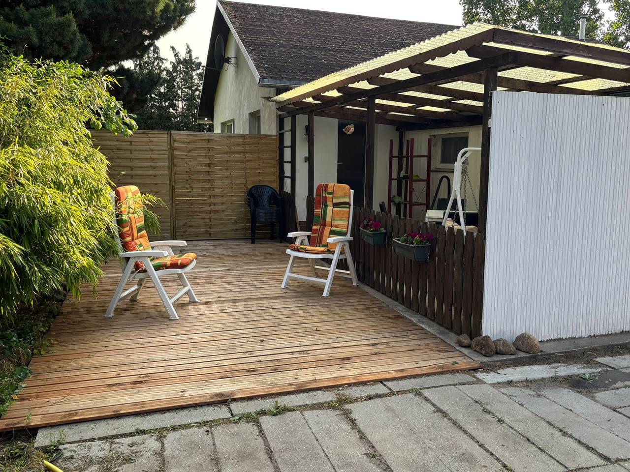 Ferienhaus 'Haus Im Grünen' mit privater Terrasse, Gemeinschaftsgarten und Wi-Fi in Calau, Oberspreewald-Lausitz