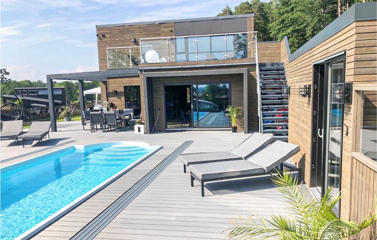Ferienhaus für 10 Personen mit Ausblick in Porsgrunn