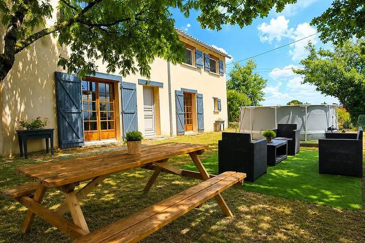 Maison de vacances pour 6 personnes, avec Jardin