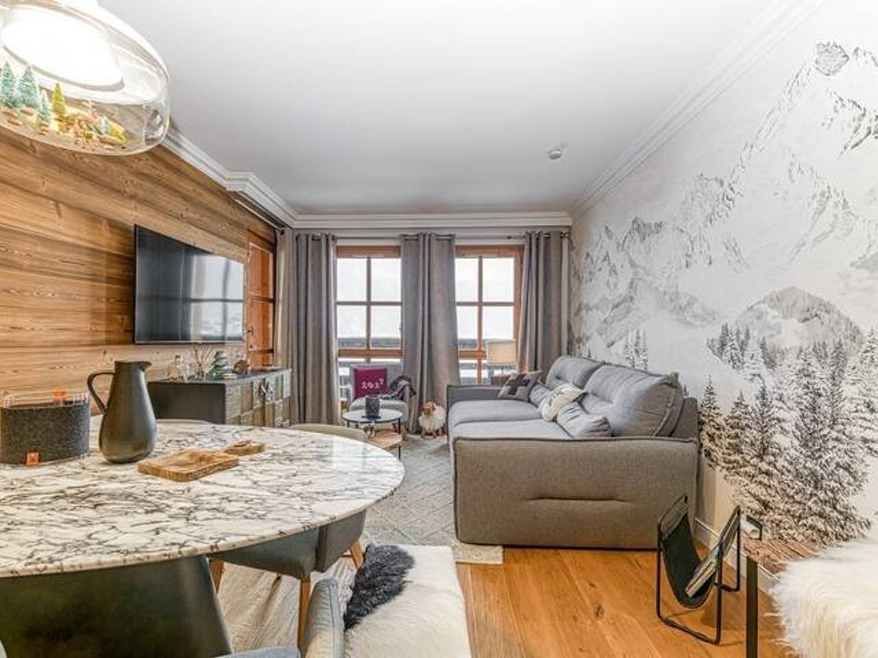 Geheel appartement, Arc 1950 - 2-bedroom apt, pool & jacuzzi in Arc 1950, Bourg-Saint-Maurice