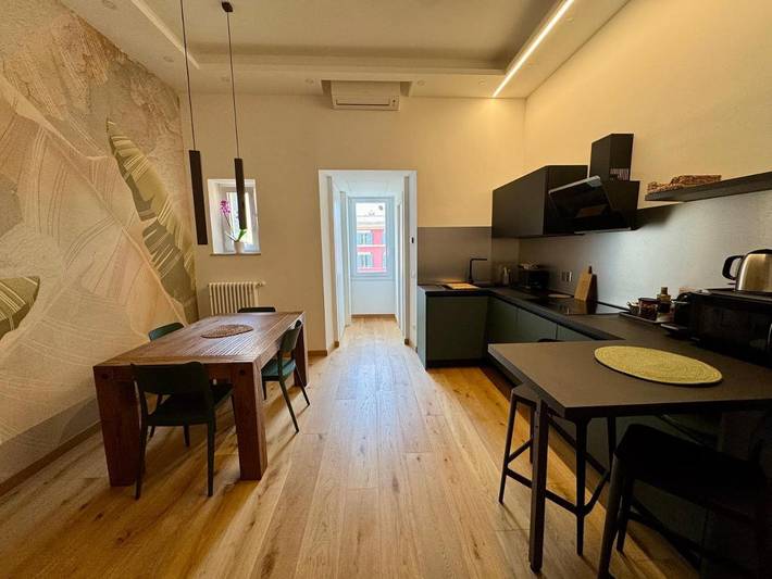 Apartahotel para 4 personas, con Vistas en Roma