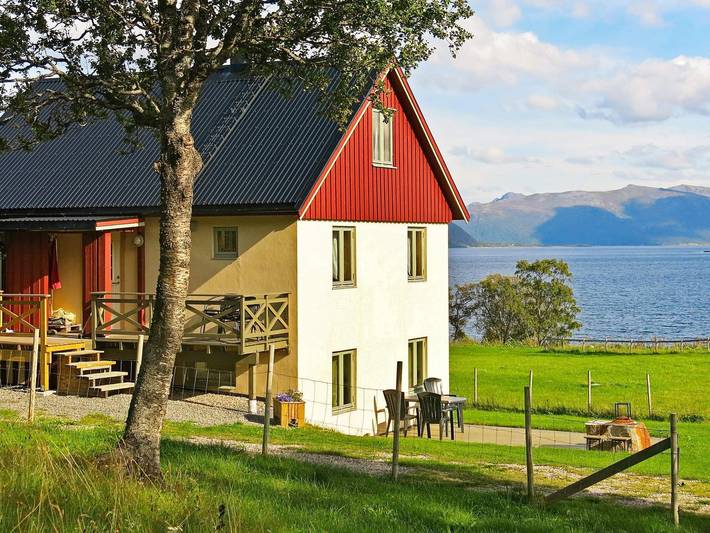 Ferienhaus für 6 Personen, mit Balkon und Terrasse in Vesterålen