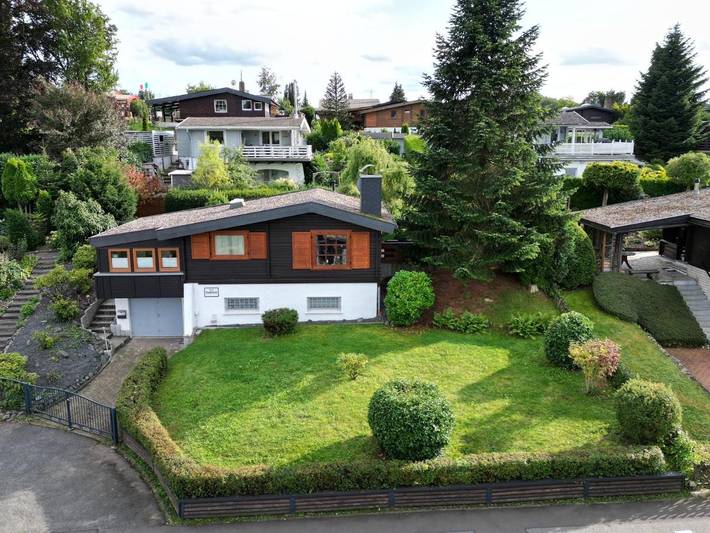 Ferienhaus für 5 Personen, mit Terrasse und Garten sowie Sauna und Ausblick in Bad Lauterberg