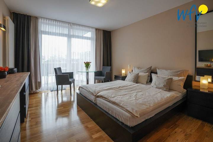 Ferienwohnung für 2 Personen, mit Terrasse und Garten auf Borkum