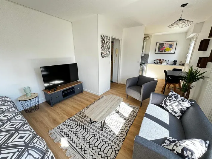 Apartamento de vacaciones para 2 personas, con balcón, Se admiten mascotas - 1