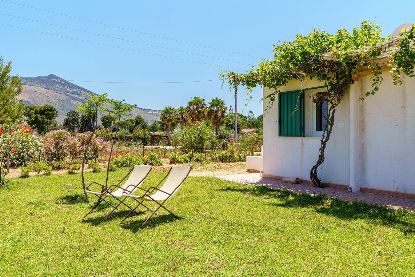 Villa Marina in Scopello in Castellammare del Golfo, Provincie Trapani