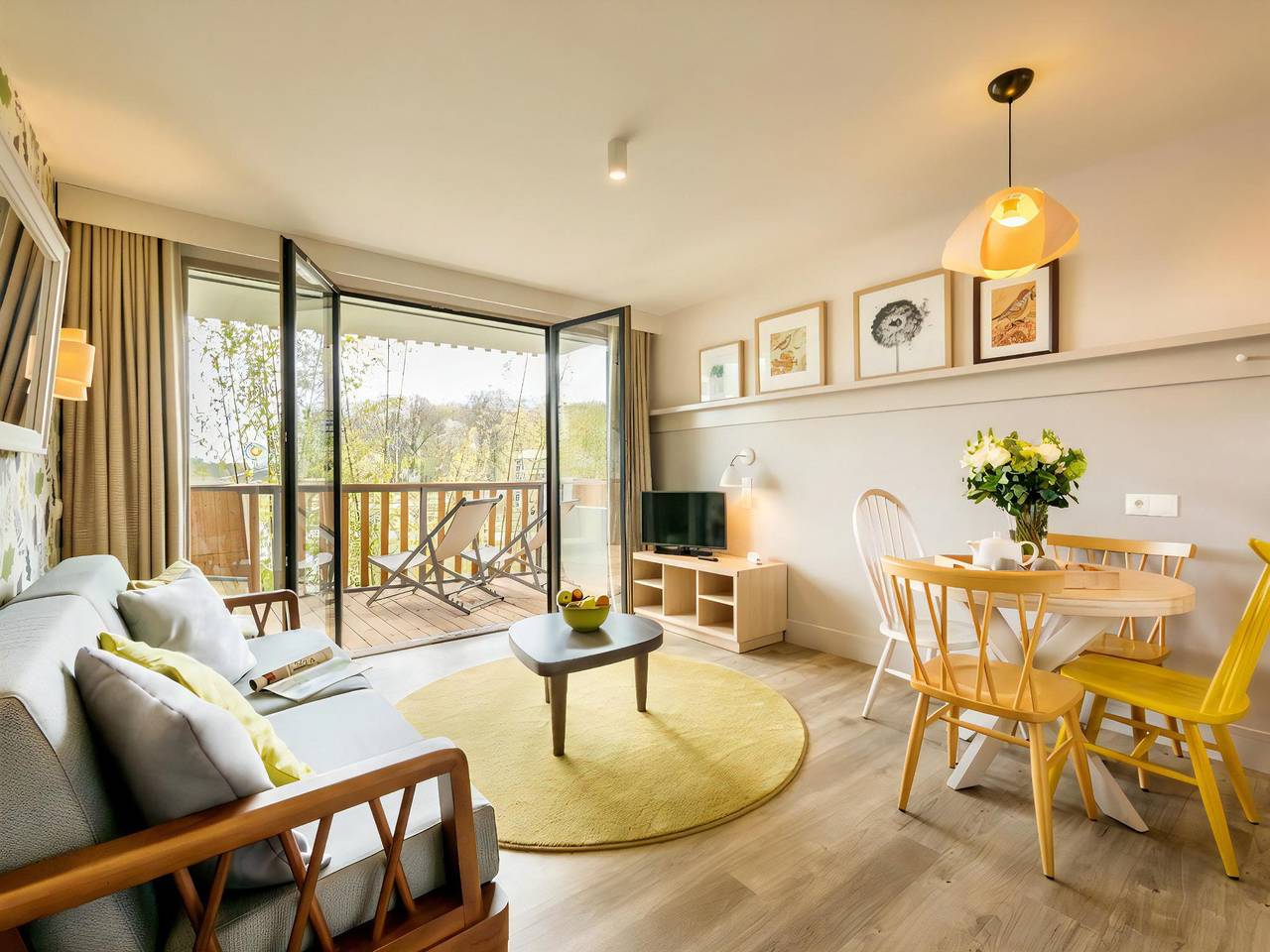 Appartement entier, Appartement de vacances pour 2 personnes avec piscine in Bailly-Romainvilliers, Seine-et-Marne