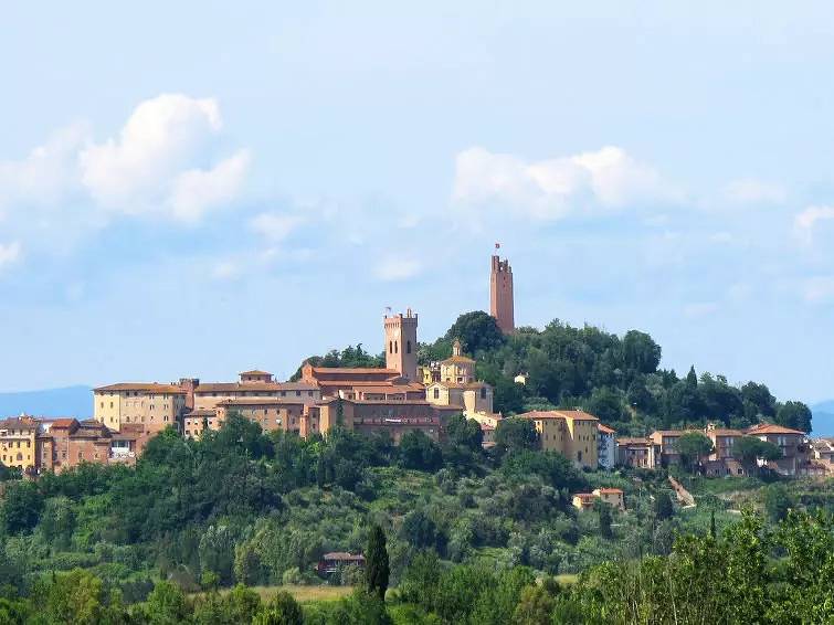 Agriturismo Con Piscina per 33 Persone in San Miniato, Via Francigena
