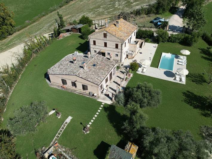 Ferienhaus für 12 Personen, mit Garten, mit Haustier in Marche