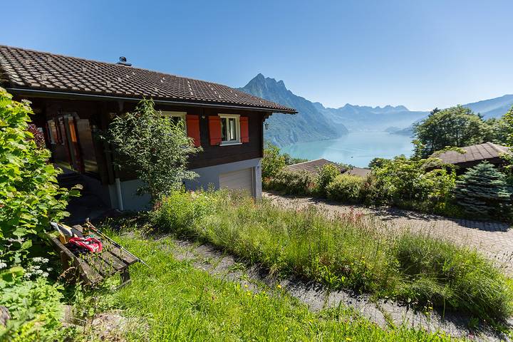 Ganze Ferienwohnung, Chalet Felshöckli in Filzbach, Glarus Nord