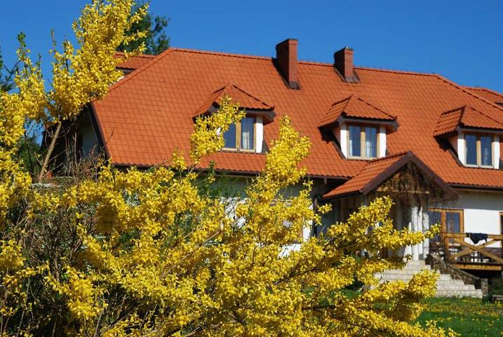 Apartament wakacyjny dla 4 osób, z Taras i Ogród oraz Widok w Przysłup