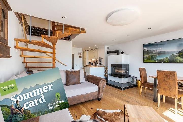 Ferienhaus für 6 Personen, mit Balkon und Garten