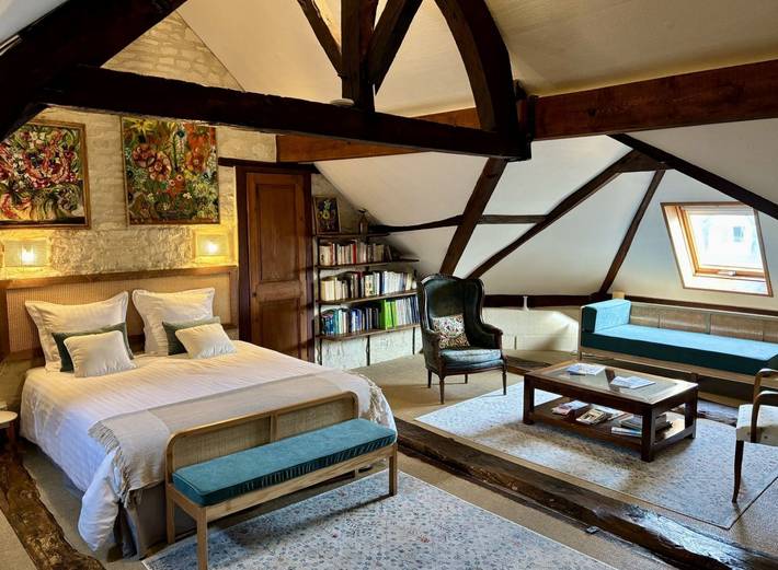 Chambre d’hôte pour 3 personnes, avec jardin