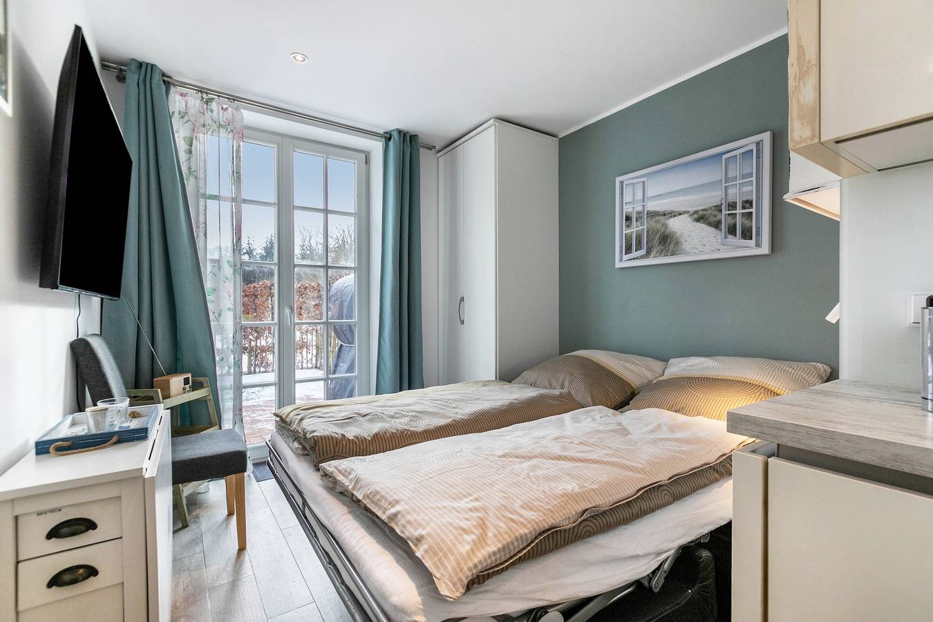 Ganze Wohnung, Apartment 'Koje' mit privater Terrasse, privatem Garten und Wlan in St. Peter-Bad, St. Peter-Ording